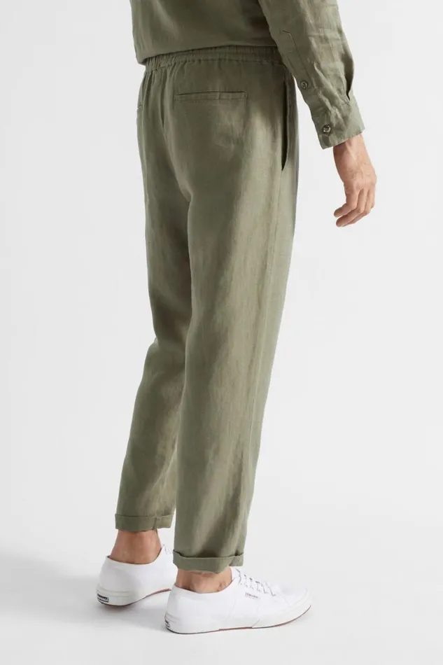 Seed Heritage Pants Linen Pant Bay Leaf 8211 Man