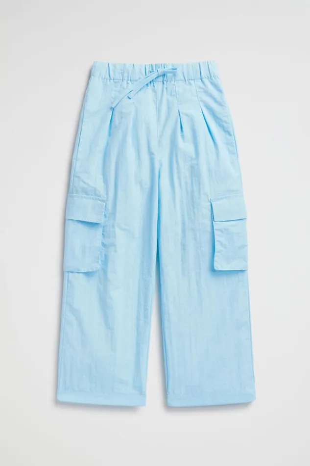 Seed Heritage Pants Parachute Cargo Ocean Blue 8211 Girl