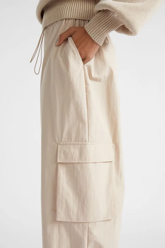 Seed Heritage Pants Parachute Cargo Pant Cool Sand 8211 Woman
