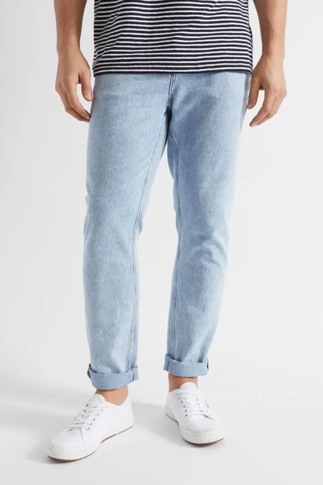 Seed Heritage Pants Slim Jean Light Wash 8211 Man