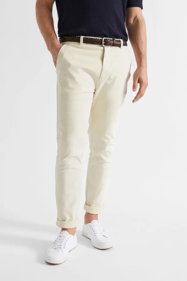 Seed Heritage Pants Standard Chino Ecru 8211 Man