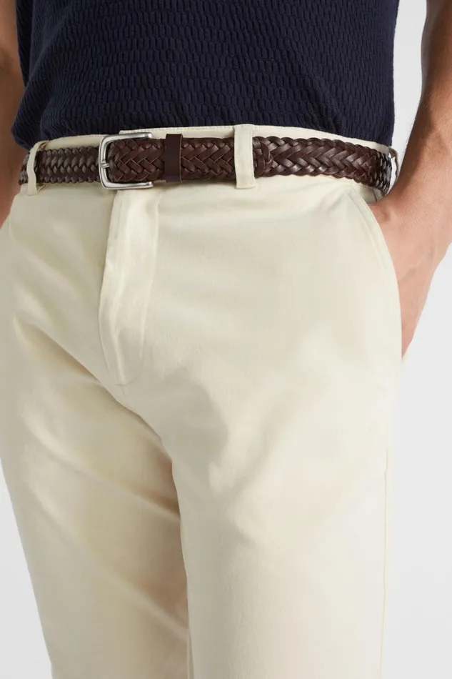 Seed Heritage Pants Standard Chino Ecru 8211 Man