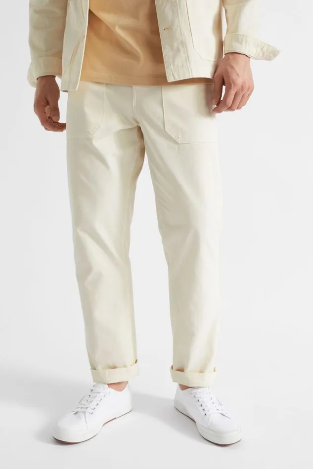 Seed Heritage Pants Utility Pant Ecru 8211 Man