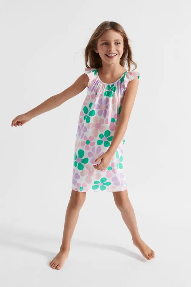 Seed Heritage Pyjamas and Sleepwear Daisy Yardage Nightie Multi 8211 Girl