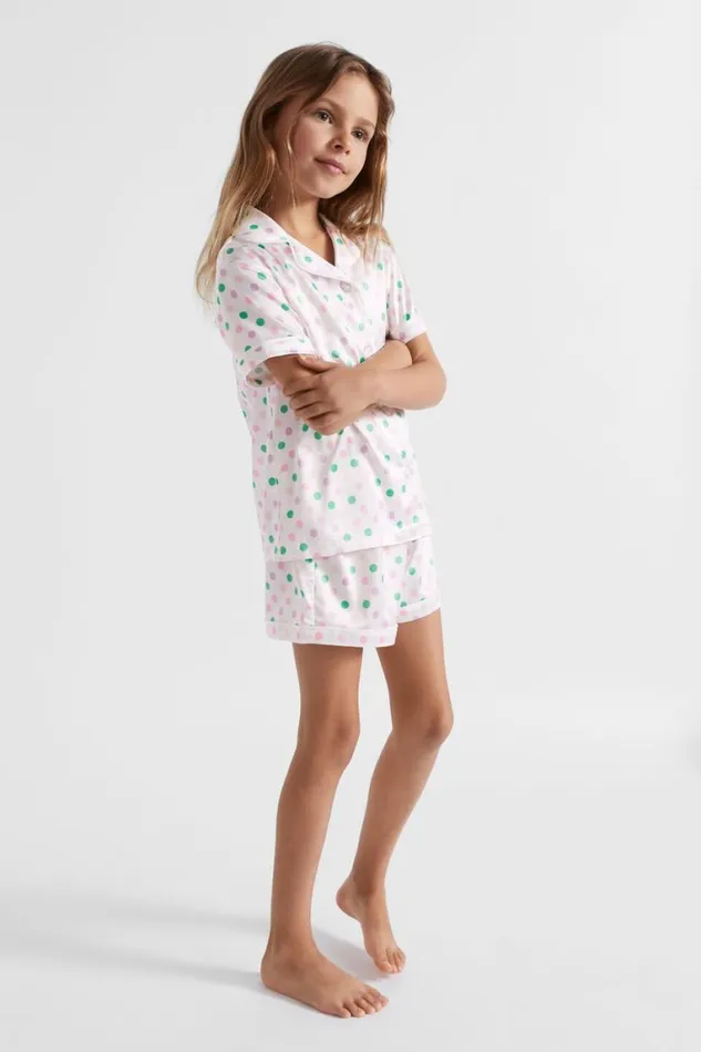Seed Heritage Pyjamas and Sleepwear Polka Dot Sleep Set Multi 8211 Girl