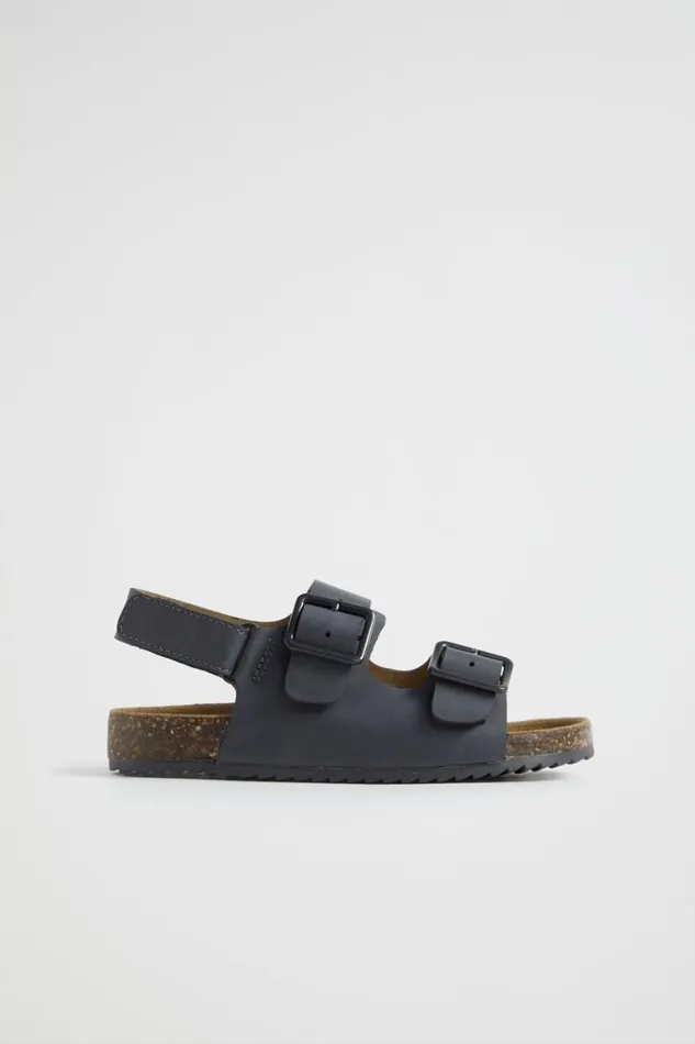 Seed Heritage Sandals and Slides Double Buckle Slide Navy 8211 Boy