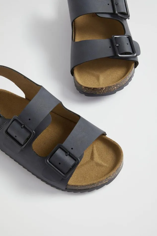 Seed Heritage Sandals and Slides Double Buckle Slide Navy 8211 Boy