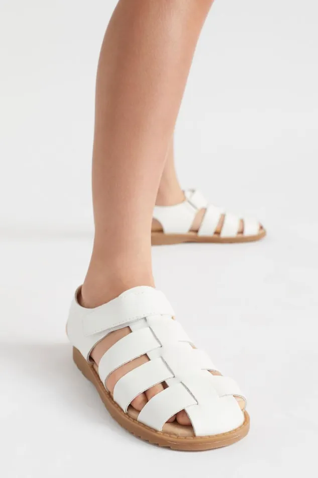 Seed Heritage Sandals and Slides Fisherman Sandal White 8211 Girl