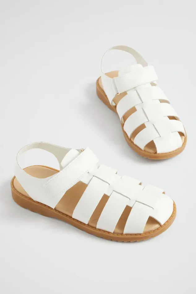 Seed Heritage Sandals and Slides Fisherman Sandal White 8211 Girl
