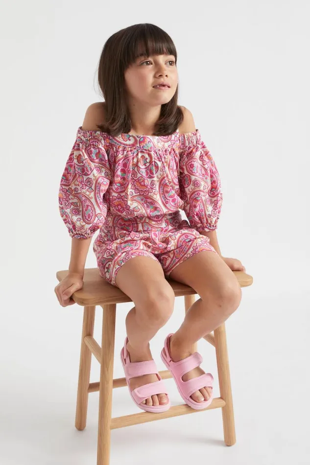Seed Heritage Sandals and Slides Padded Sandal Candy Pink 8211 Girl