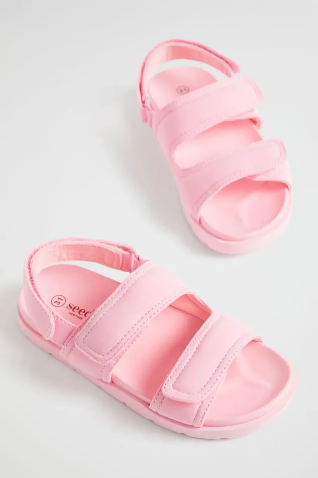 Seed Heritage Sandals and Slides Padded Sandal Candy Pink 8211 Girl