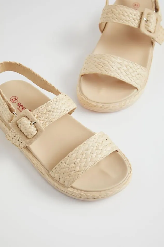 Seed Heritage Sandals and Slides Woven Sandal Natural 8211 Girl Seed Heritage Sandals and Slides Woven Sandal Natural 8211 Girl