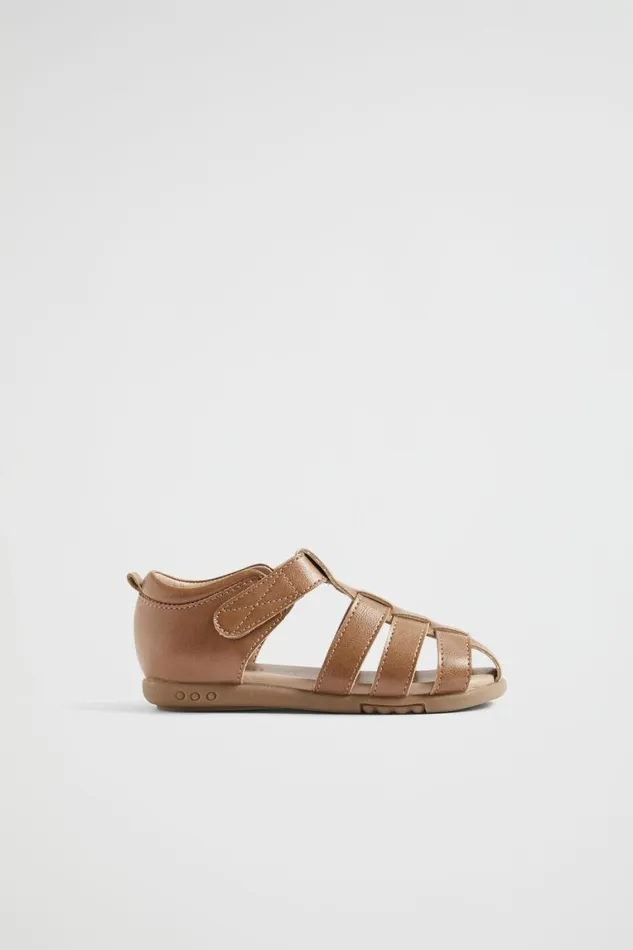 Seed Heritage Sandals Cage Sandal Tan 8211 BabyGirlBoy