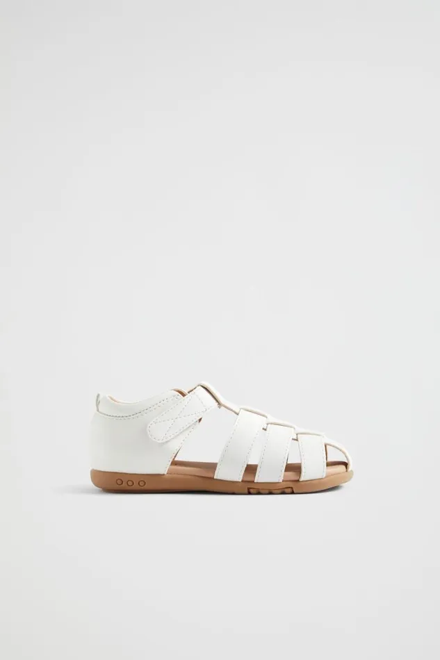 Seed Heritage Sandals Cage Sandal White 8211 BabyGirlBoy