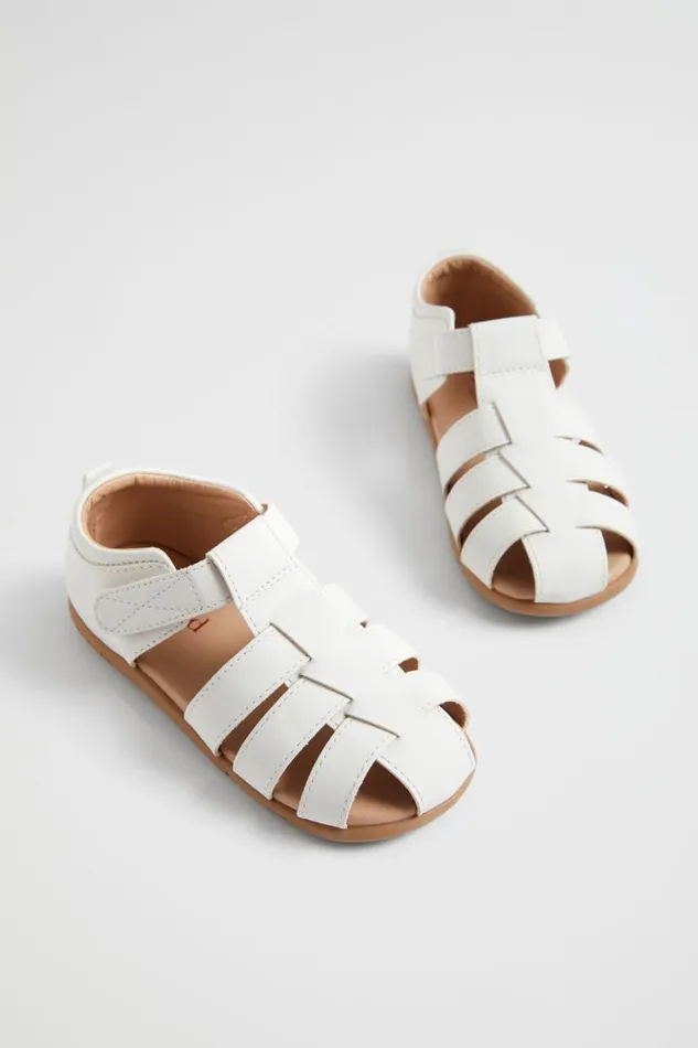 Seed Heritage Sandals Cage Sandal White 8211 BabyGirlBoy