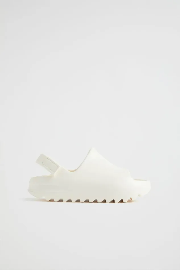 Seed Heritage Sandals Moulded Slide With Strap Off White 8211 BabyGirlBoy