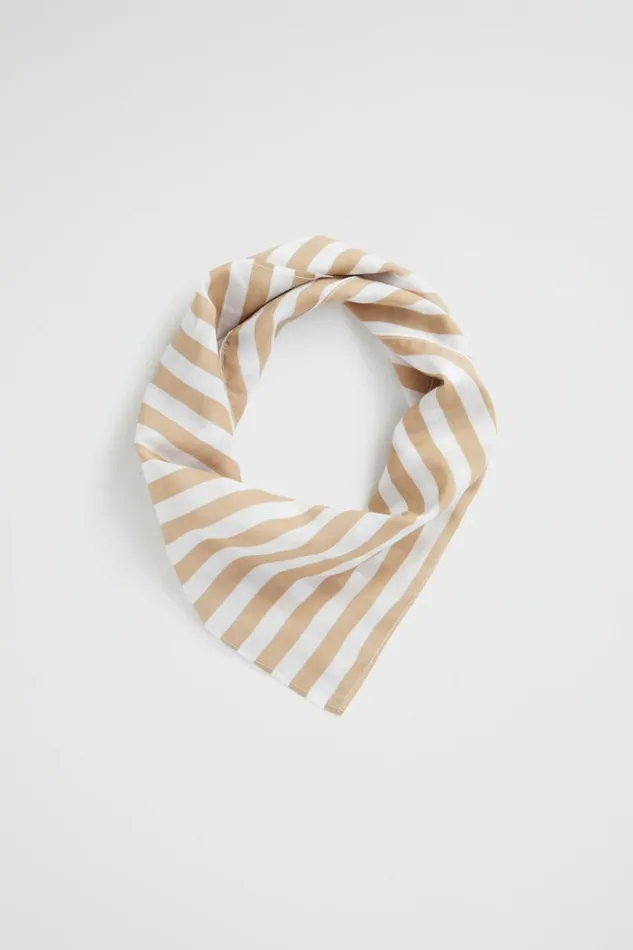 Seed Heritage Scarves and Kaftans Lightweight Print Square Scarf Barley Stripe 8211 Woman Seed Heritage Scarves and Kaftans Lightweight Print Square Scarf Barley Stripe 8211 Woman