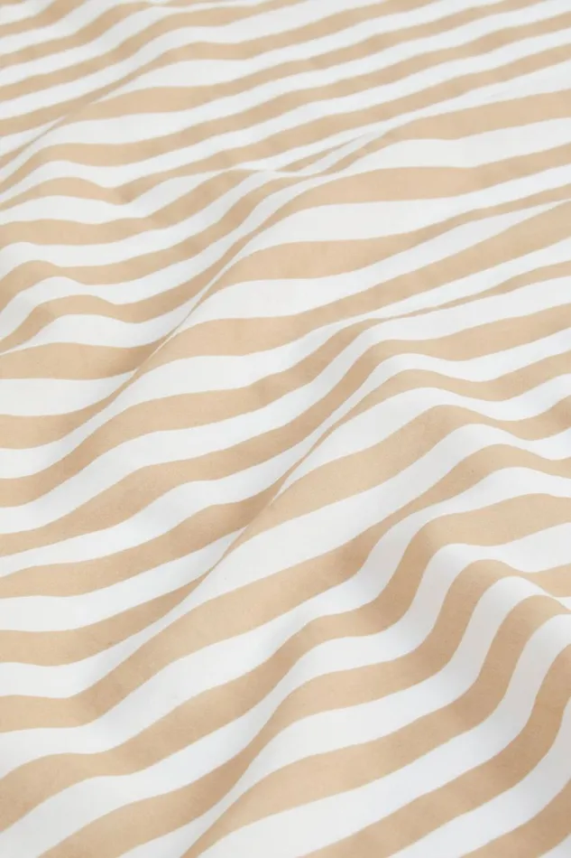 Seed Heritage Scarves and Kaftans Lightweight Print Square Scarf Barley Stripe 8211 Woman