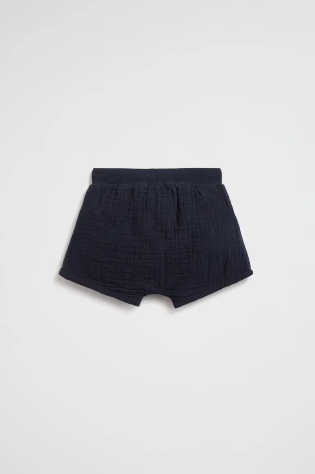 Seed Heritage Shorts Cheesecloth Short Midnight Blue 8211 Baby