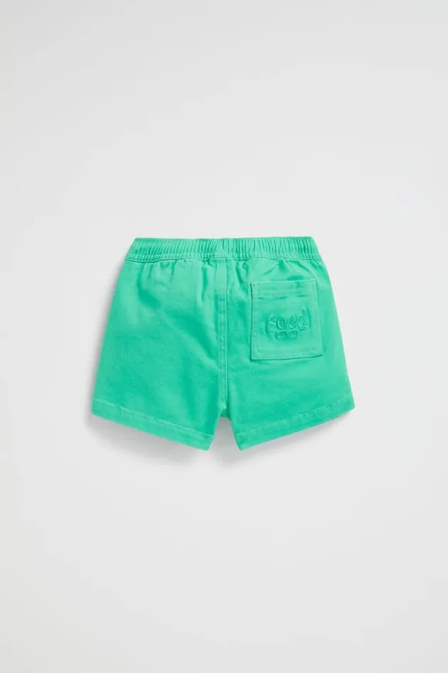 Seed Heritage Shorts Core Logo Short Jade Green 8211 Baby