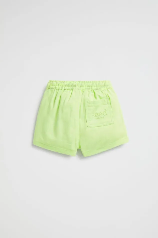 Seed Heritage Shorts Core Logo Short Key Lime 8211 Baby