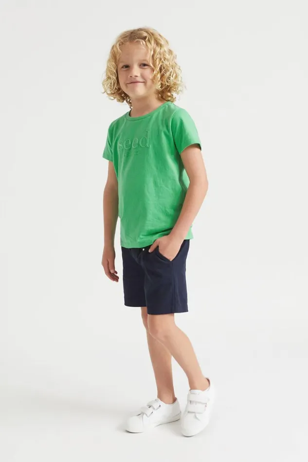 Seed Heritage Shorts Core Logo Short Midnight Blue 8211 Boy