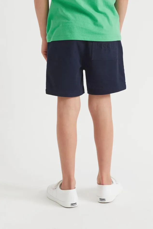 Seed Heritage Shorts Core Logo Short Midnight Blue 8211 Boy