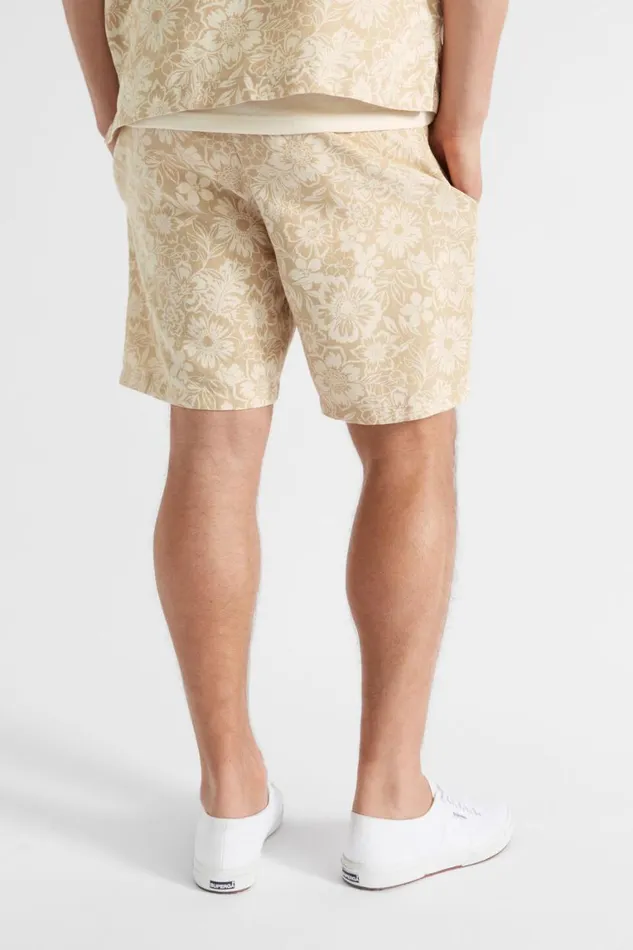 Seed Heritage Shorts Resort Short Sand Floral 8211 Man Seed Heritage Shorts Resort Short Sand Floral 8211 Man