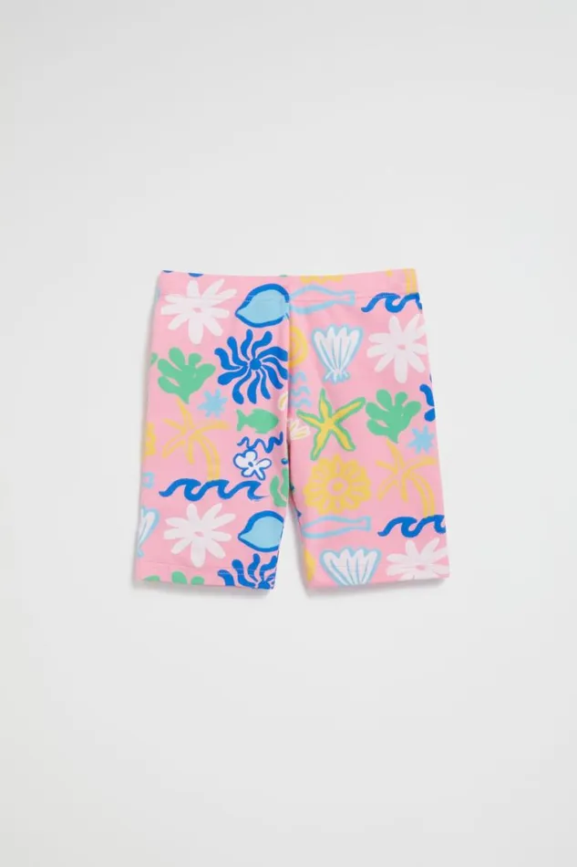 Seed Heritage Shorts Summer Print Bike Short Candy Pink 8211 Girl