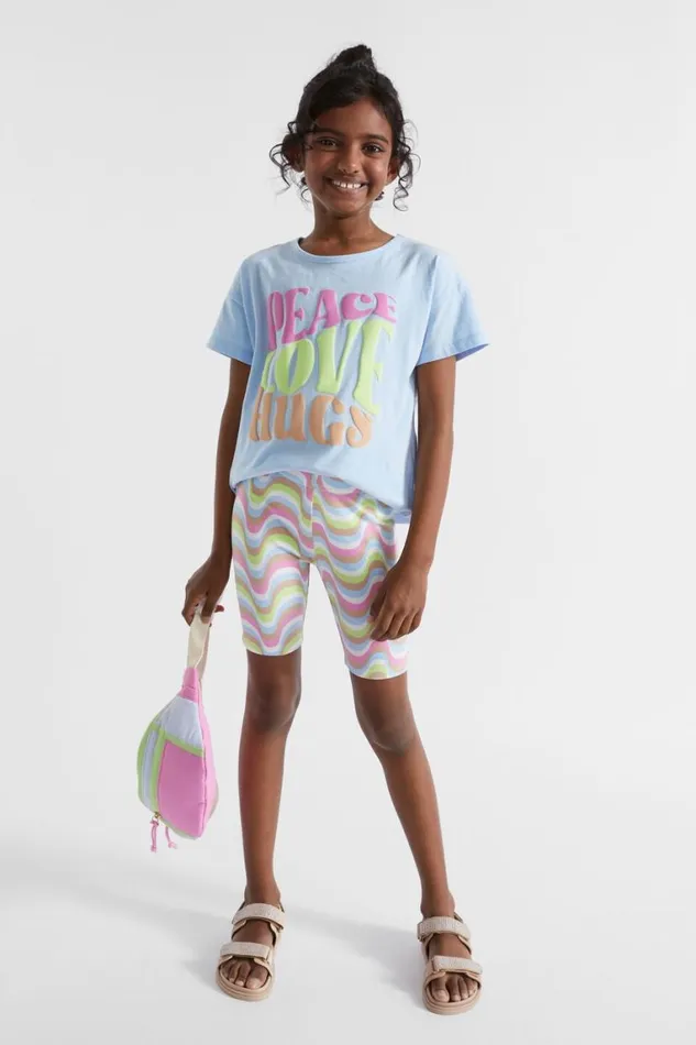 Seed Heritage Shorts Wavy Bike Short Multi 8211 Girl