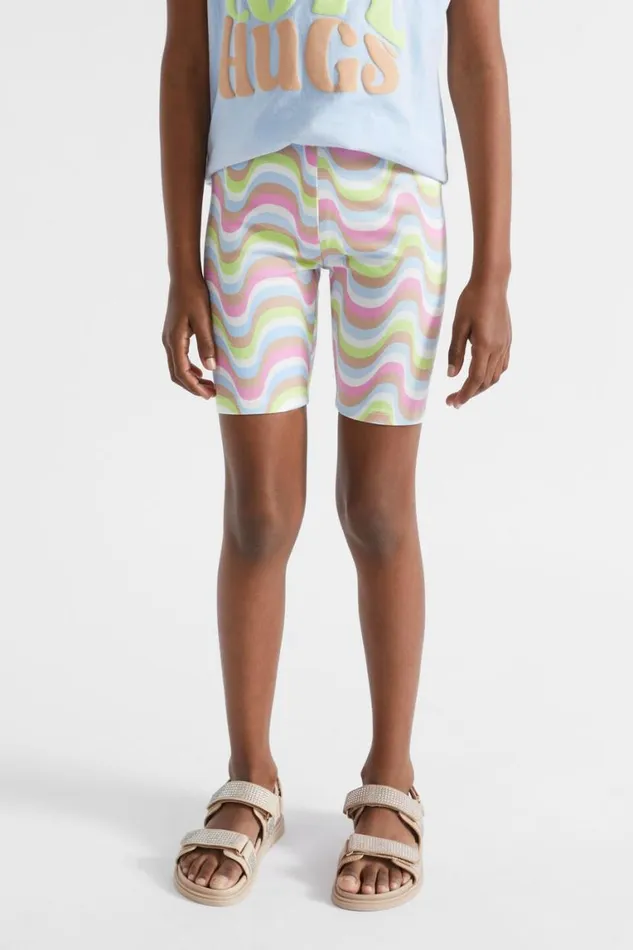 Seed Heritage Shorts Wavy Bike Short Multi 8211 Girl