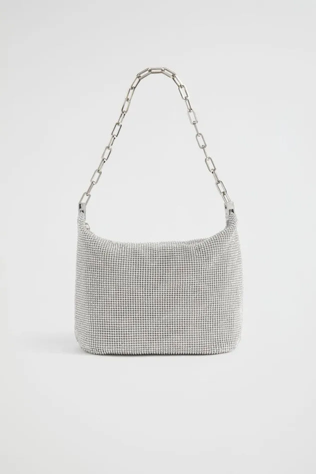 Seed Heritage Shoulder Bags Embellished Shoulder Bag Silver 8211 Woman