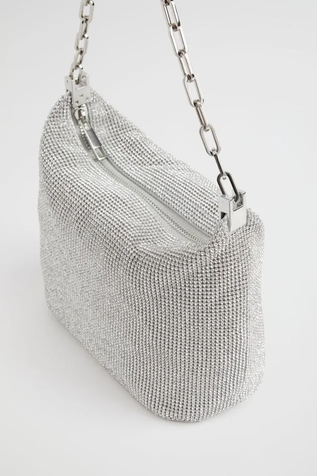Seed Heritage Shoulder Bags Embellished Shoulder Bag Silver 8211 Woman