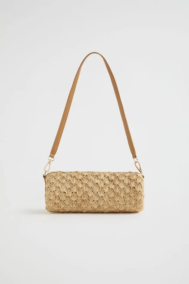 Seed Heritage Shoulder Bags Textured Barrel Bag Caramel 8211 Woman