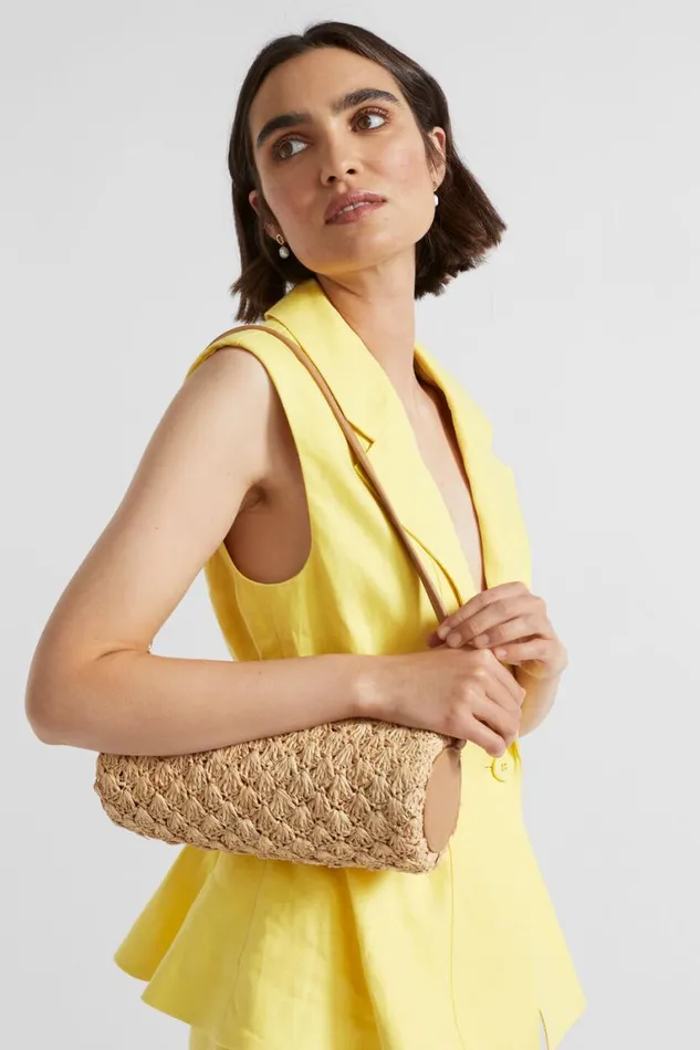 Seed Heritage Shoulder Bags Textured Barrel Bag Caramel 8211 Woman