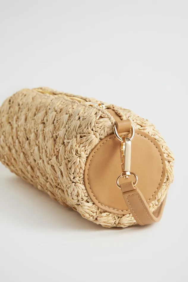 Seed Heritage Shoulder Bags Textured Barrel Bag Caramel 8211 Woman