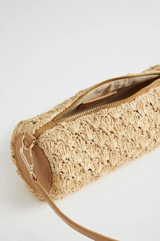 Seed Heritage Shoulder Bags Textured Barrel Bag Caramel 8211 Woman
