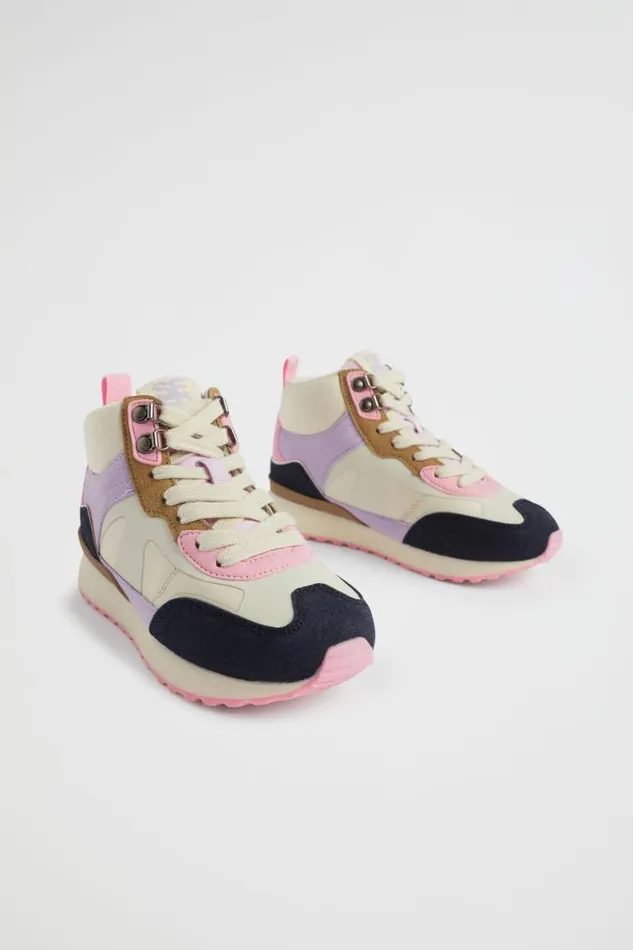 Seed Heritage Sneakers and Trainers Colour Block Hightop Multi 8211 Girl