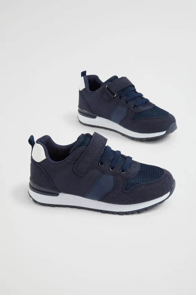 Seed Heritage Sneakers and Trainers Elastic Lace Single Strap Trainer Multi 8211 Boy