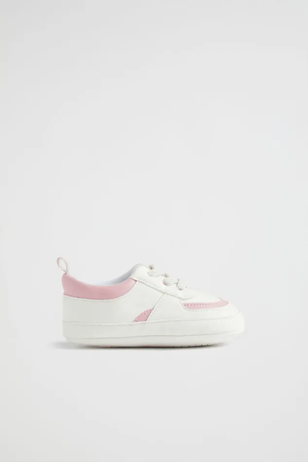 Seed Heritage Sneakers and Trainers Mini Tonal Trainer Dusty Rose 8211 Baby