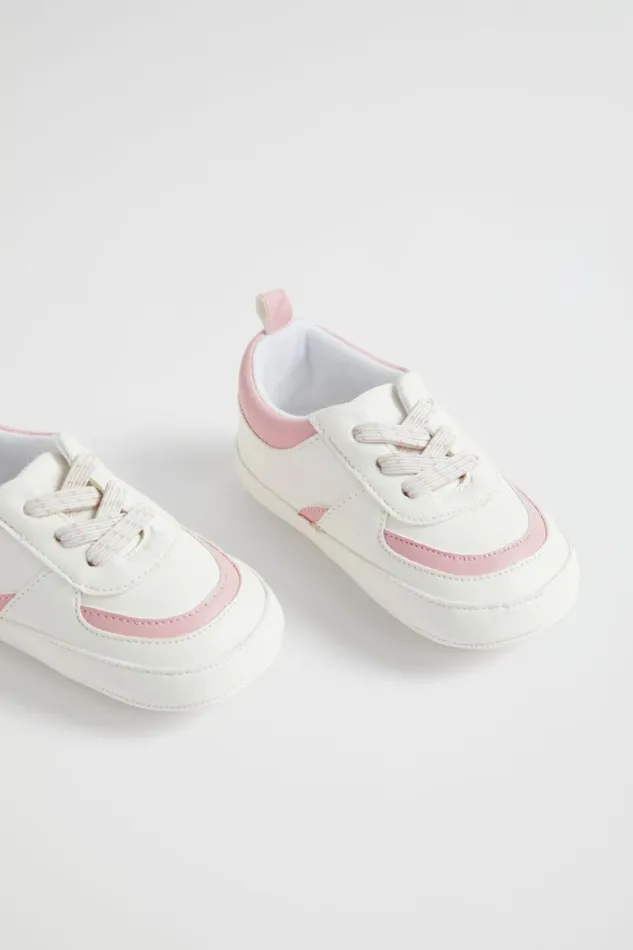Seed Heritage Sneakers and Trainers Mini Tonal Trainer Dusty Rose 8211 Baby