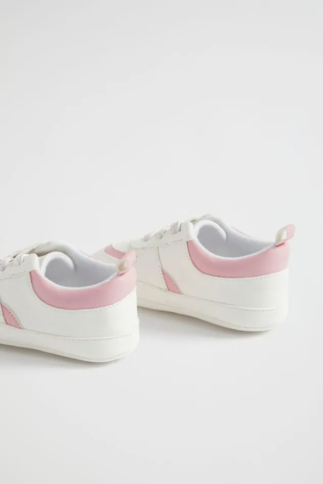 Seed Heritage Sneakers and Trainers Mini Tonal Trainer Dusty Rose 8211 Baby