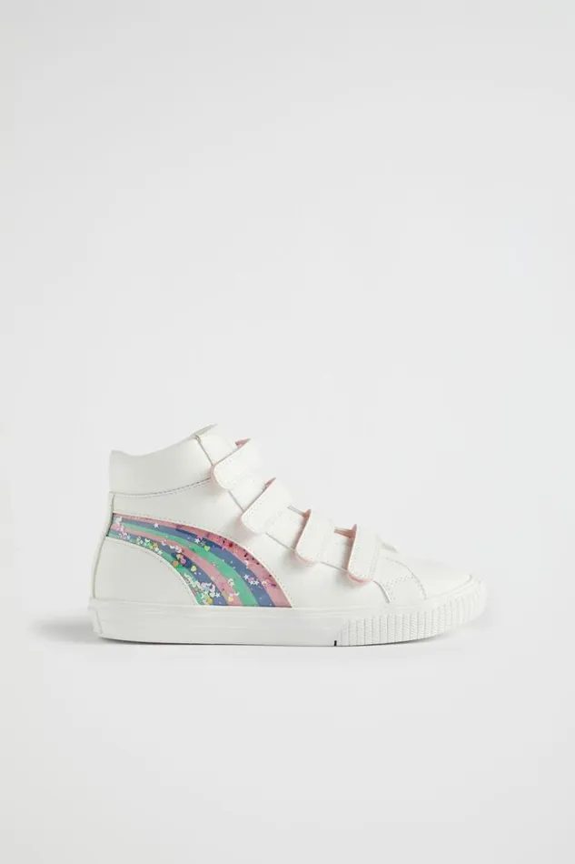 Seed Heritage Sneakers and Trainers Rainbow High Top White 8211 Girl