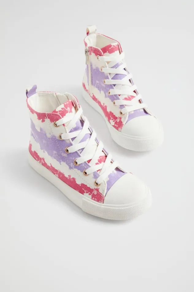 Seed Heritage Sneakers and Trainers Tie Dye High Top Multi 8211 Girl