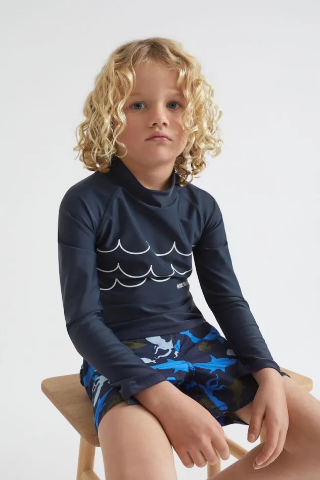 Seed Heritage Swimwear Ocean Boardshort Midnight Blue 8211 Boy
