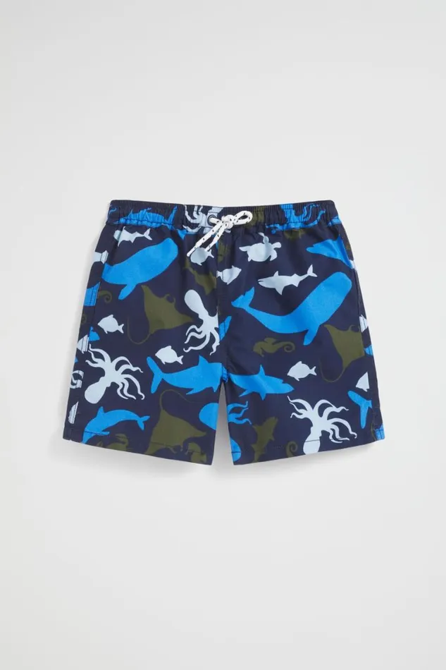 Seed Heritage Swimwear Ocean Boardshort Midnight Blue 8211 Boy