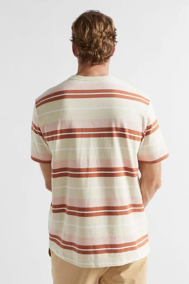 Seed Heritage TShirts and Sweaters Classic Stripe Tee Ecru Bold Stripe 8211 Man