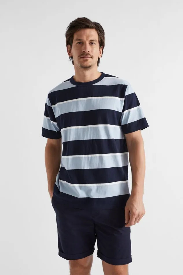 Seed Heritage TShirts and Sweaters Classic Stripe Tee Midnight Stripe 8211 Man