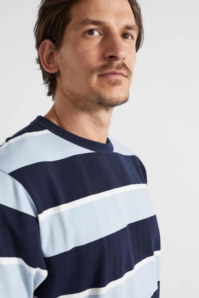 Seed Heritage TShirts and Sweaters Classic Stripe Tee Midnight Stripe 8211 Man