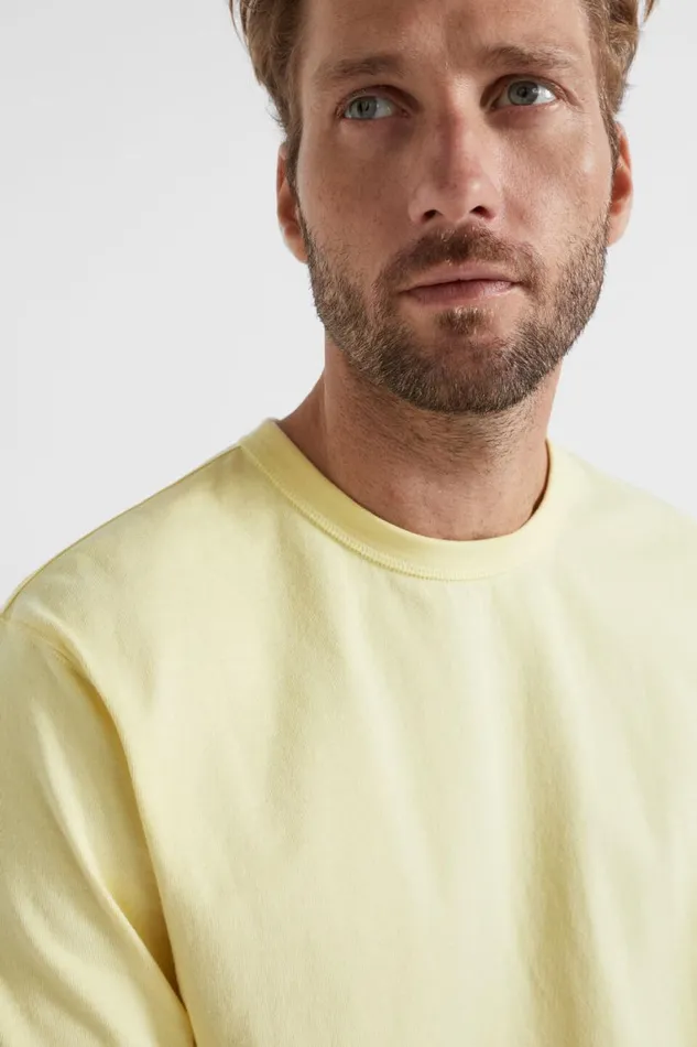 Seed Heritage TShirts and Sweaters Classic Tee Pale Yellow 8211 Man